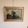 Quadro antico raff. Paesaggio - immagine 10