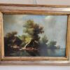 Quadro antico raff. Paesaggio - immagine 8
