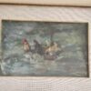 Quadro epoca 900 raff. Galline - immagine 6