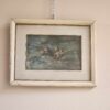 Quadro epoca 900 raff. Galline - immagine 3