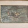 Quadro epoca 900 raff. Galline - immagine 5