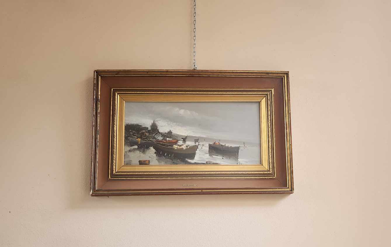Quadro epoca 900 pittore E. Canò - immagine 10