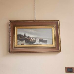 Alternative view of Quadro epoca 900 pittore E. Canò