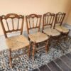 Sedie antiche rustiche - immagine 4
