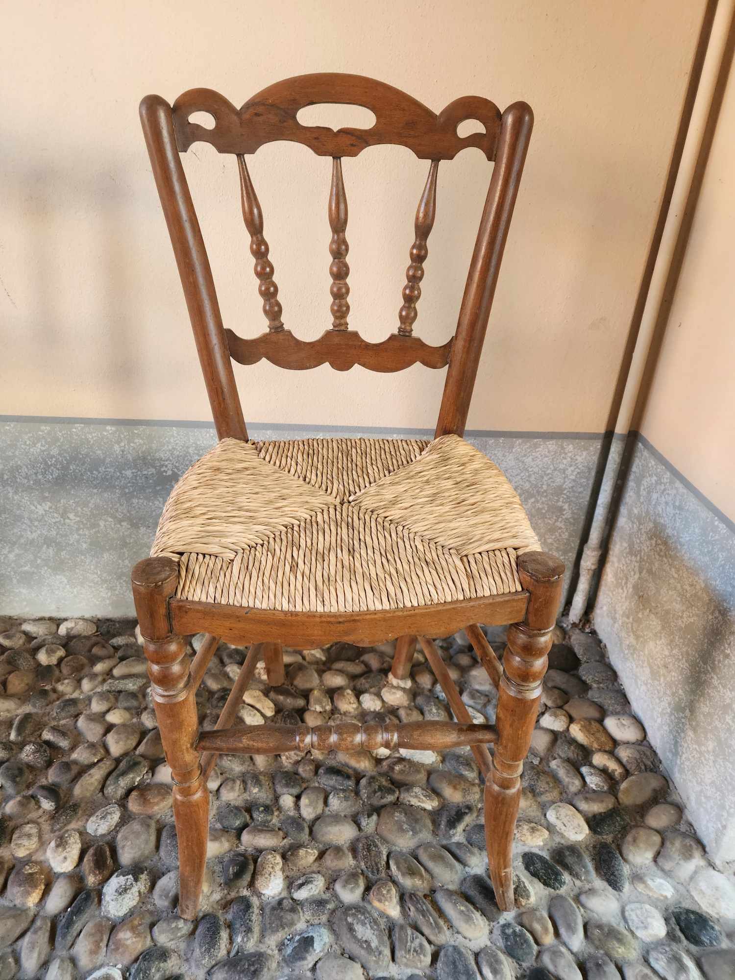 Sedie antiche rustiche - immagine 5