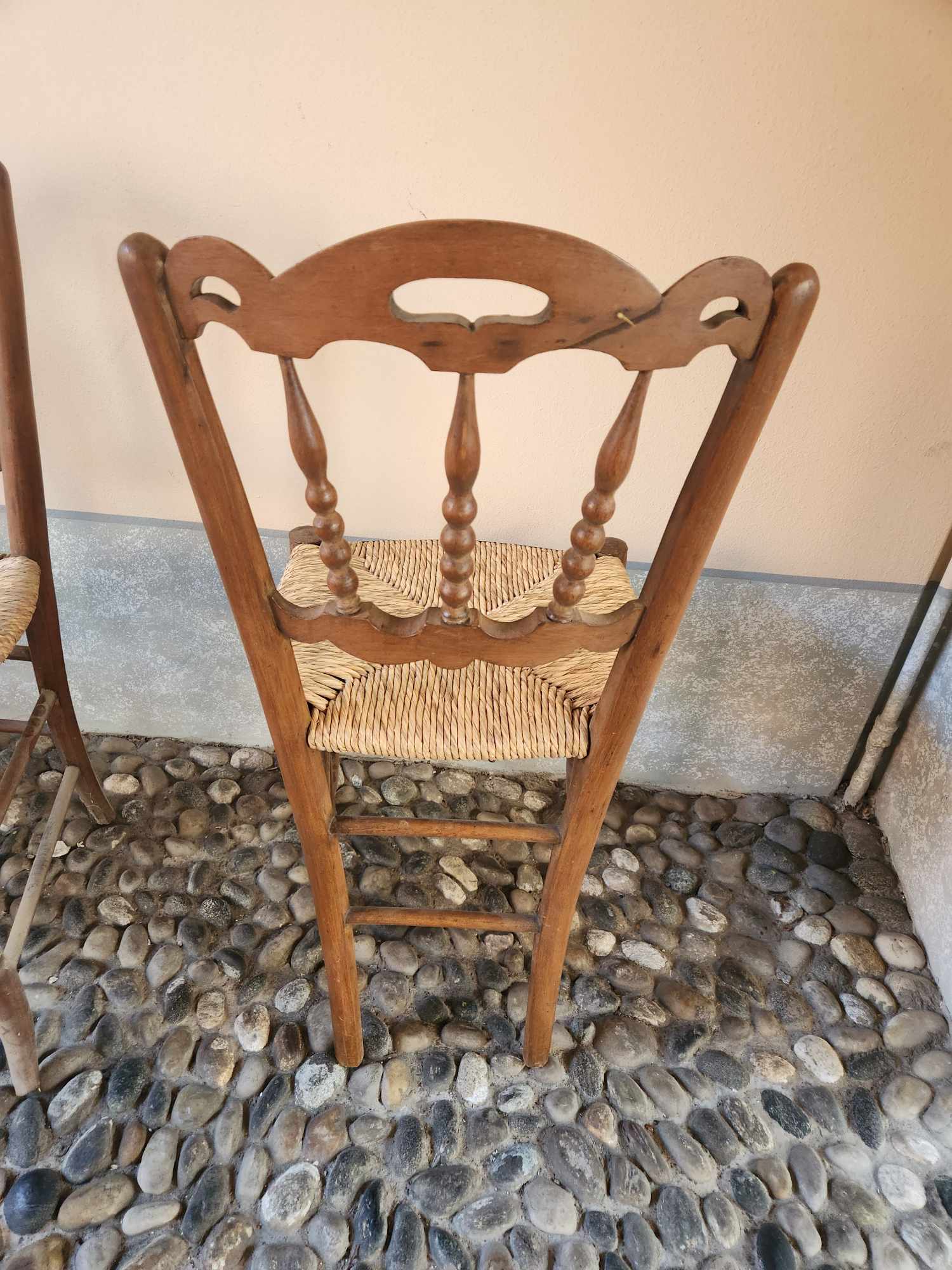 Sedie antiche rustiche - immagine 8