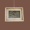 Quadro epoca 900 raff. Galline