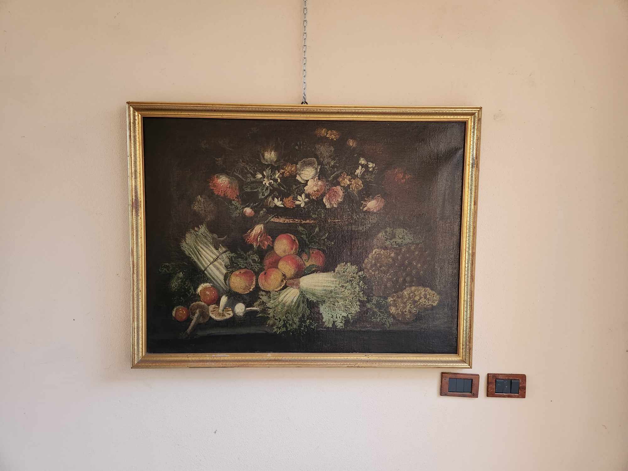 Quadro antico epoca 600 raff. Natura Morta - immagine 13