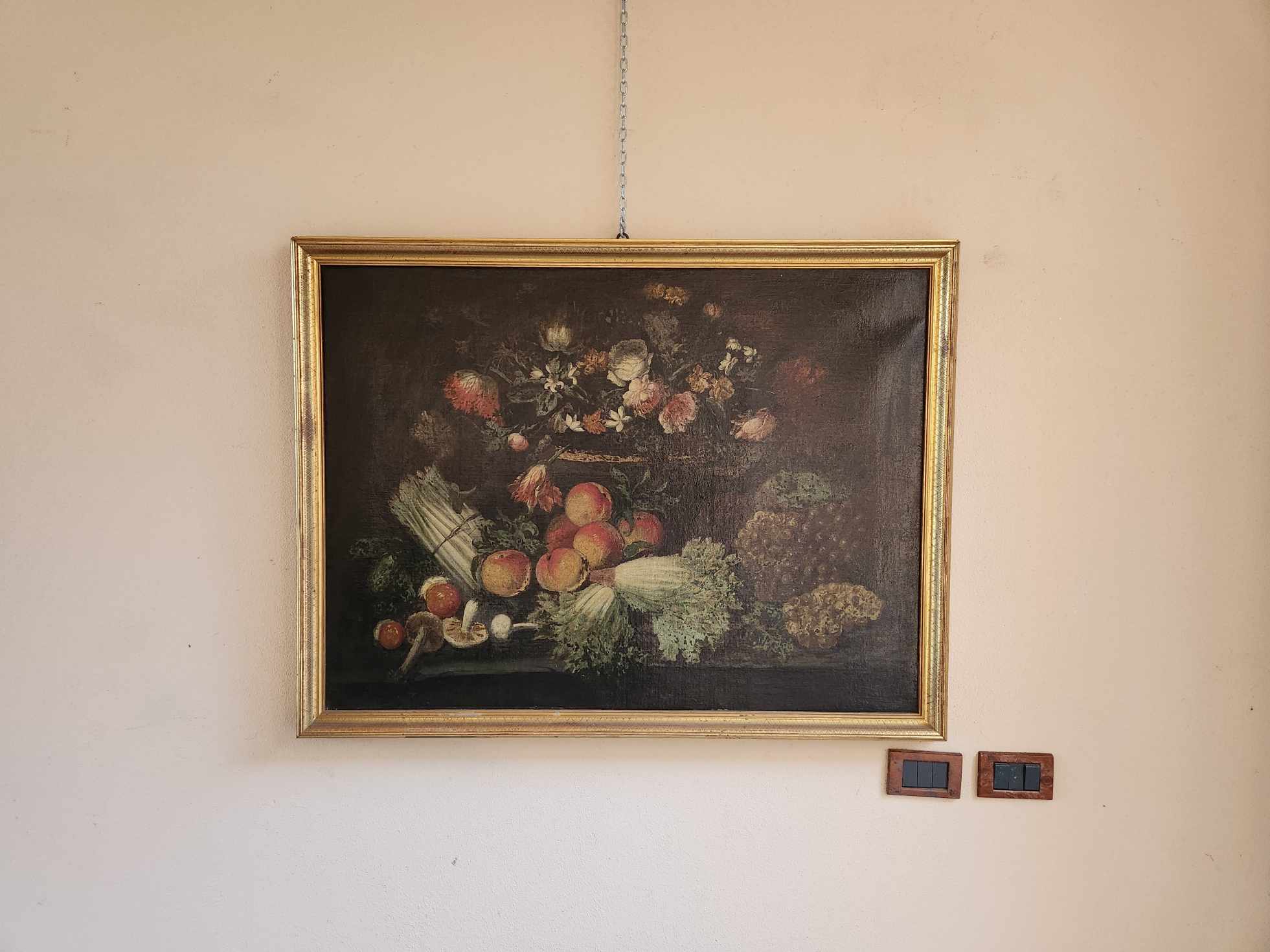 Quadro antico epoca 600 raff. Natura Morta - immagine 2