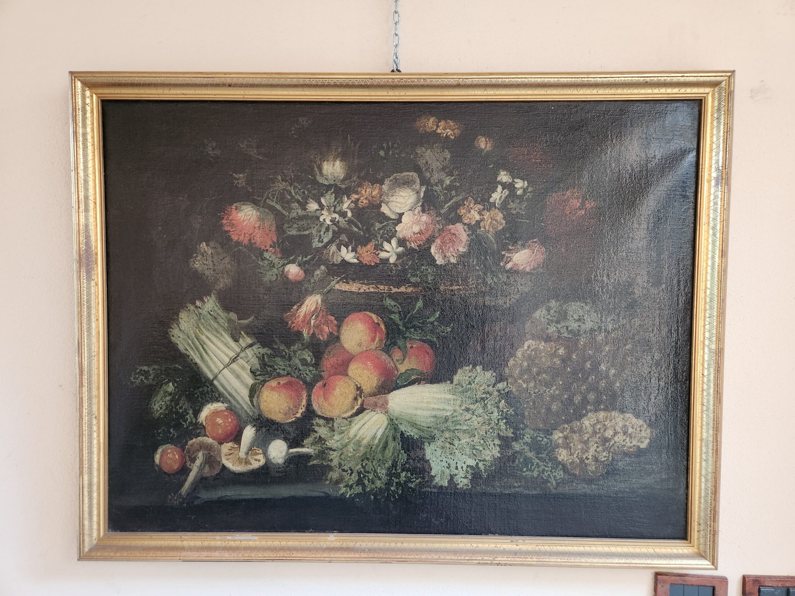 Quadro antico epoca 600 raff. Natura Morta - immagine 6