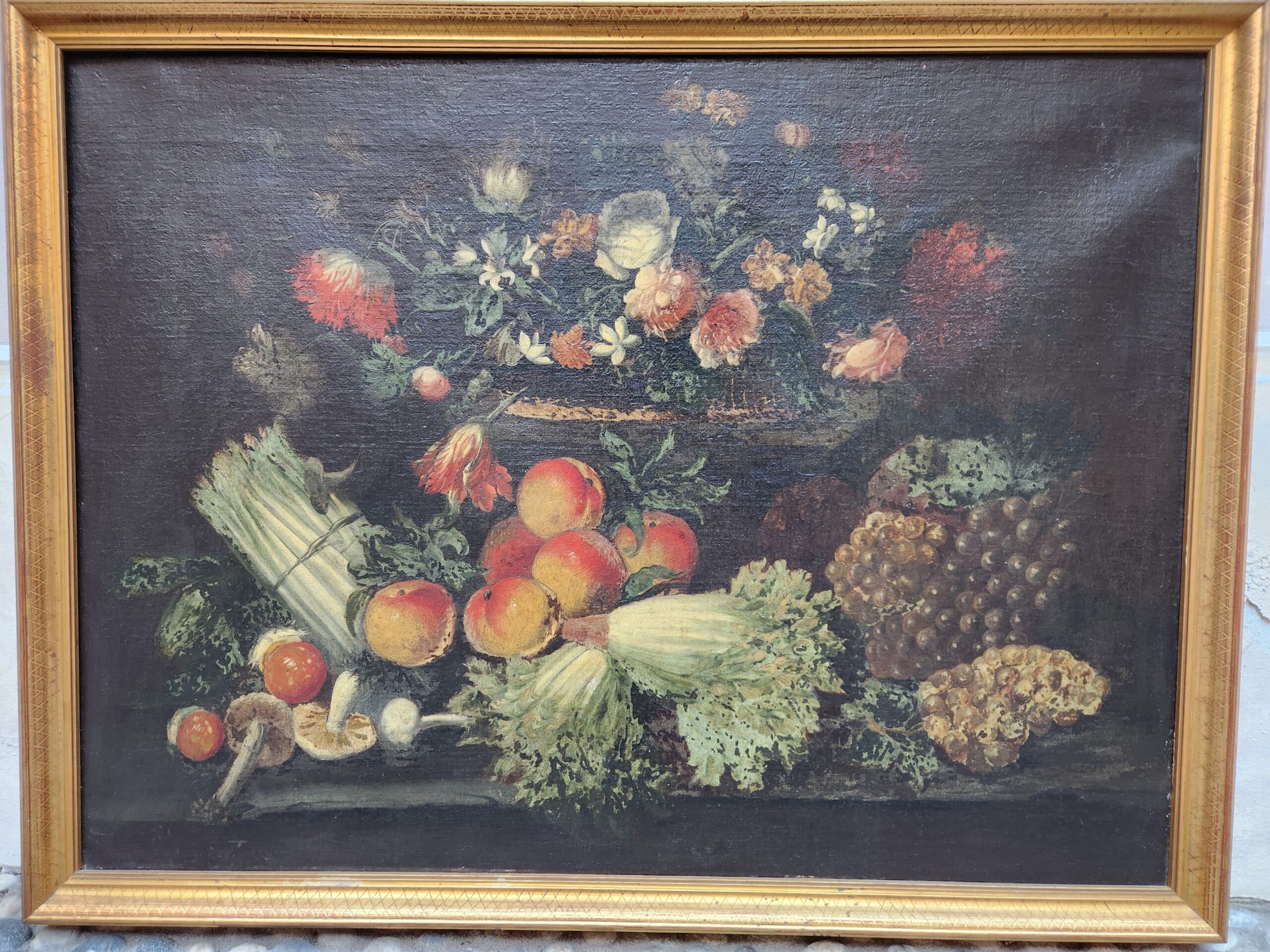 Quadro antico epoca 600 raff. Natura Morta - immagine 5