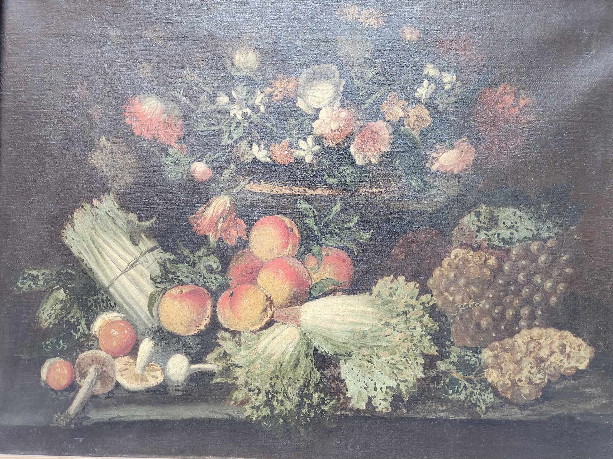 Quadro antico epoca 600 raff. Natura Morta - immagine 8