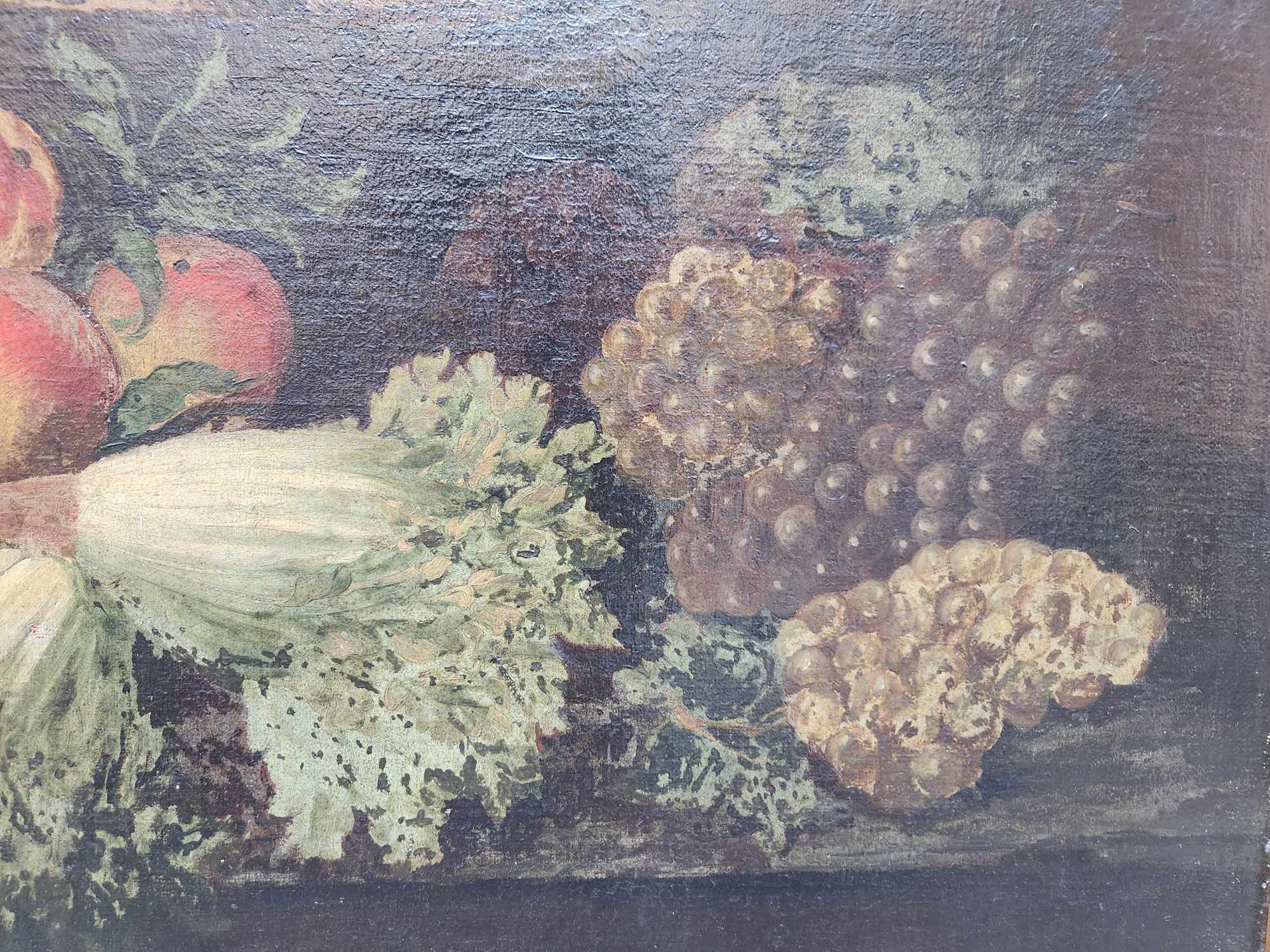 Quadro antico epoca 600 raff. Natura Morta - immagine 10