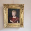 Dipinto antico raff. Bambina - immagine 11