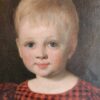 Dipinto antico raff. Bambina - immagine 7