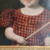 Dipinto antico raff. Bambina - immagine 8