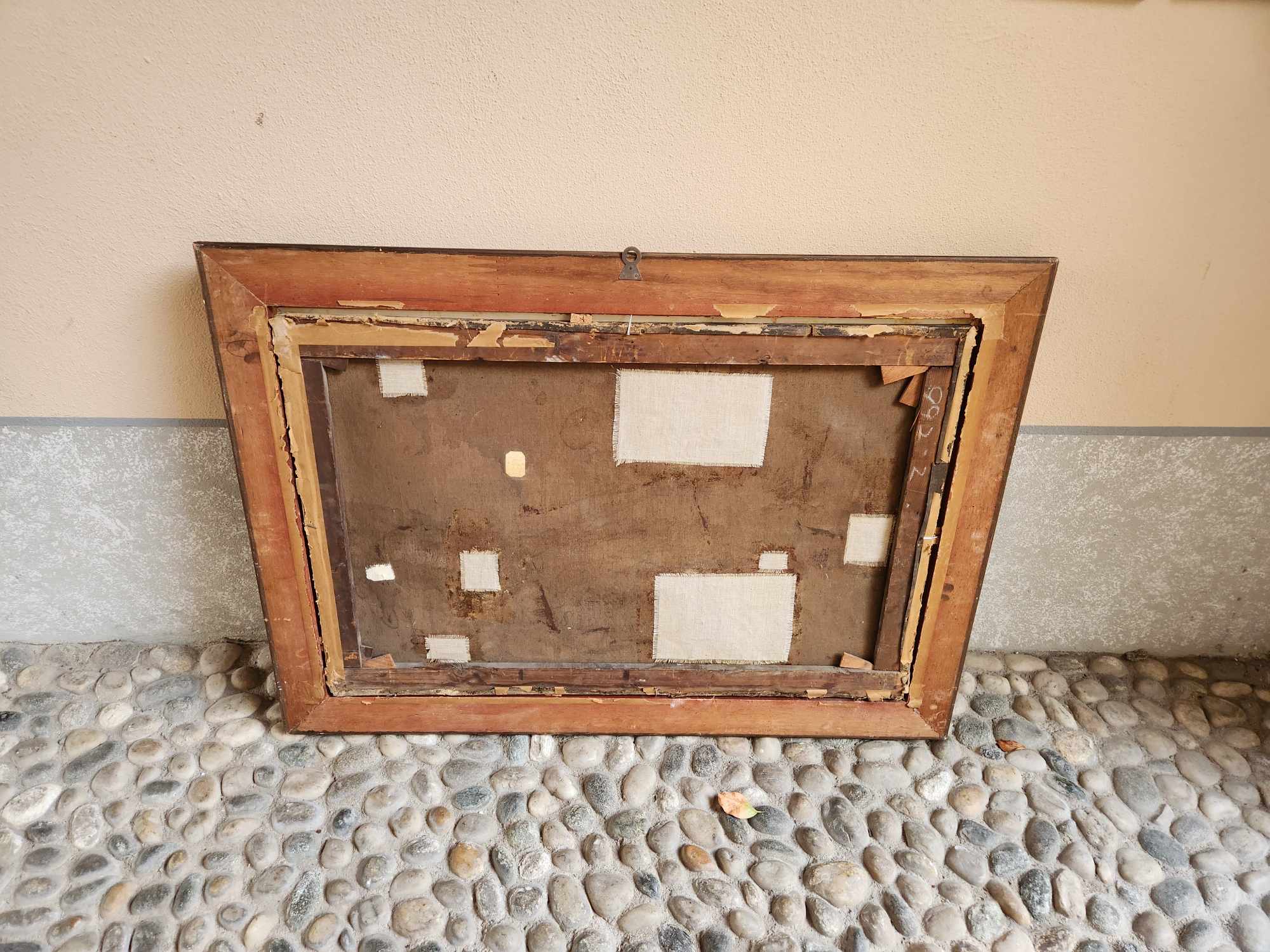 Quadro antico raffigurante barche - immagine 9