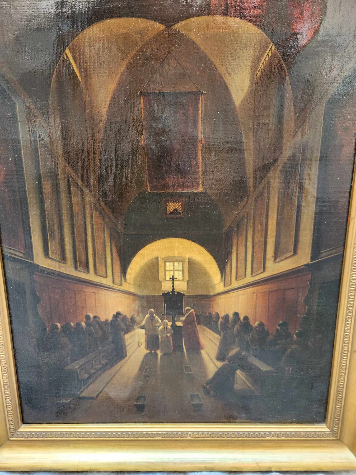 Dipinto antico interno chiesa - immagine 6