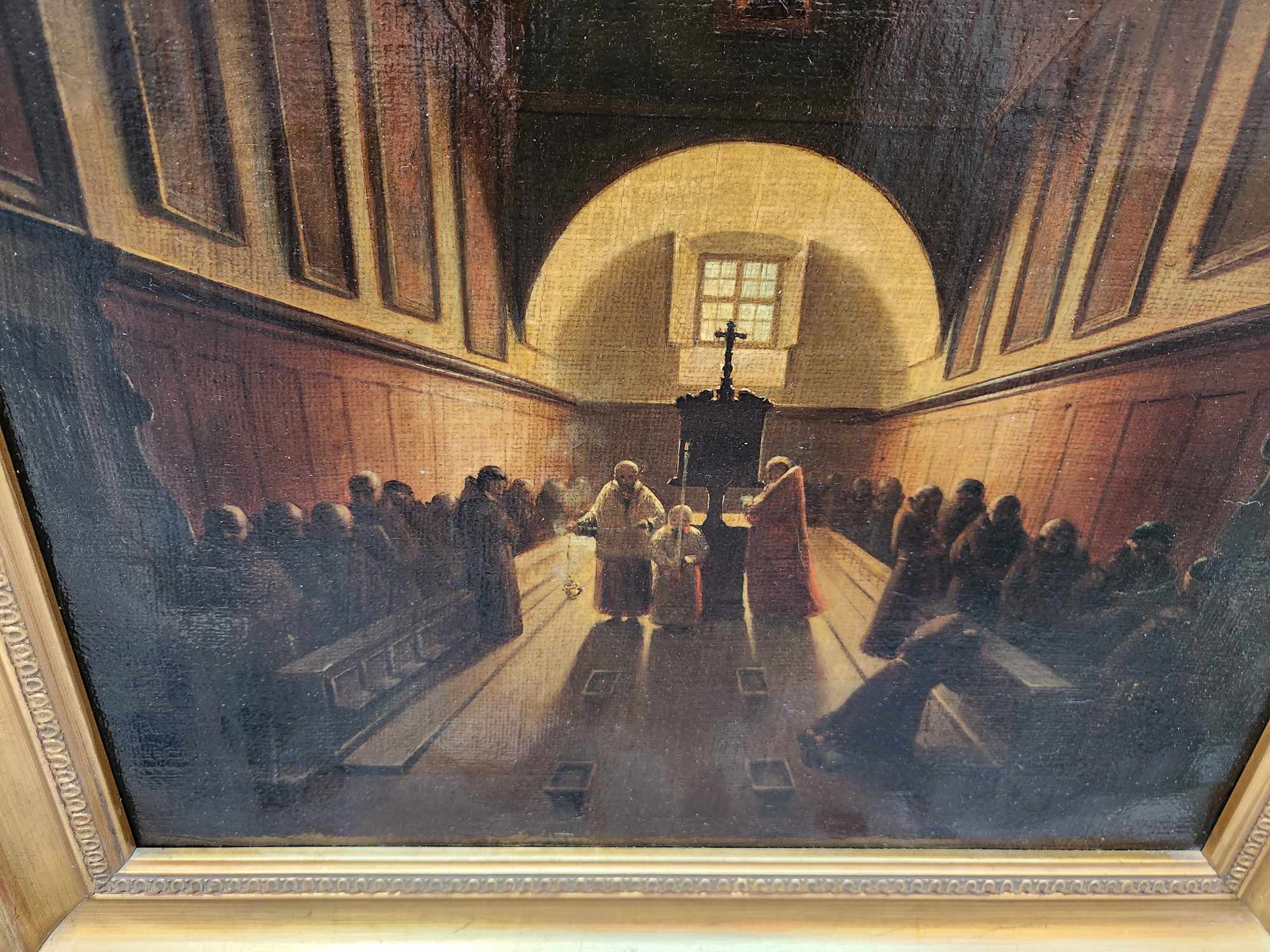 Dipinto antico interno chiesa - immagine 7