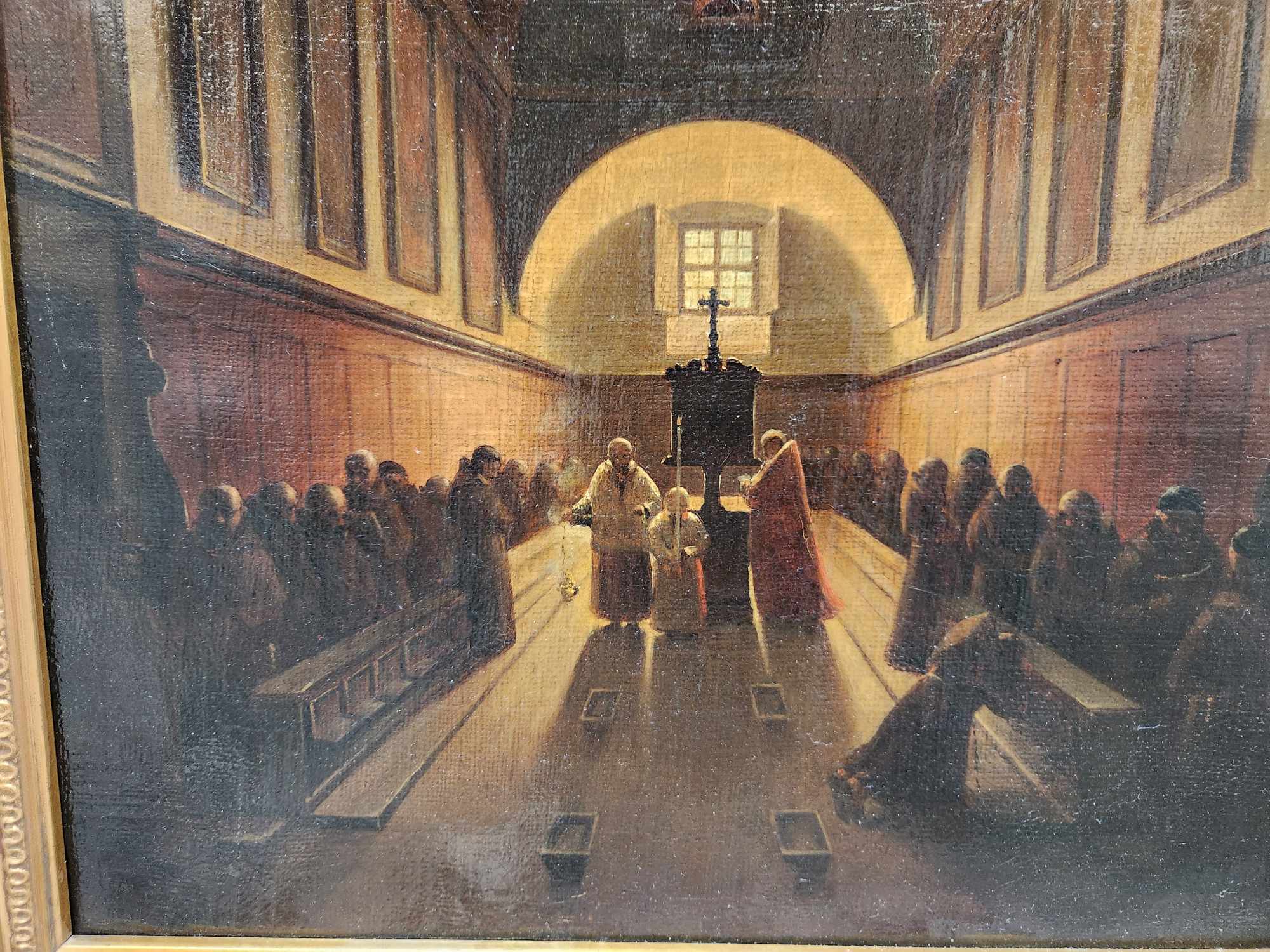 Dipinto antico interno chiesa - immagine 5