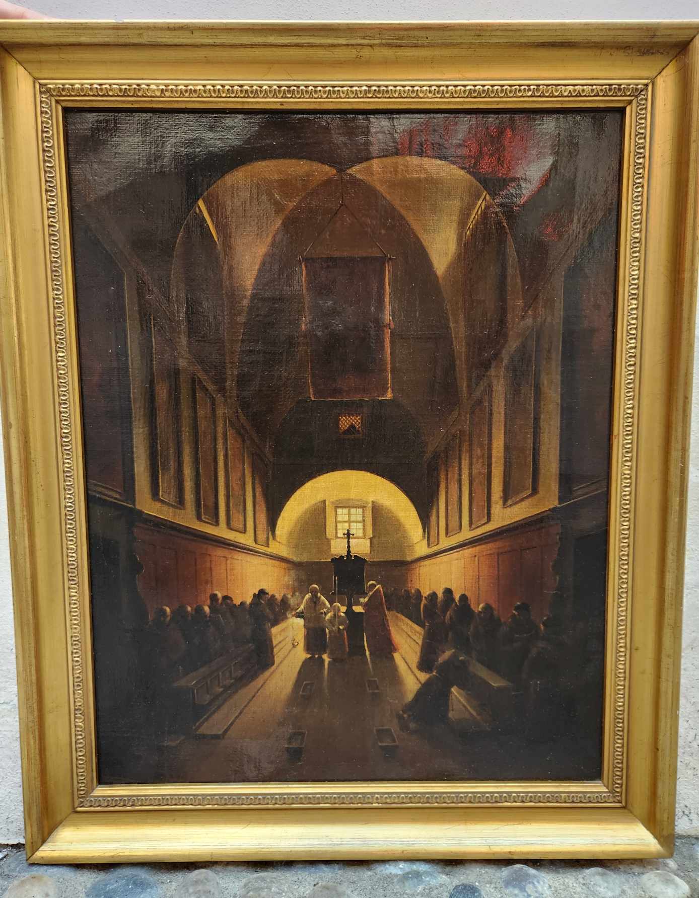 Dipinto antico interno chiesa - immagine 4