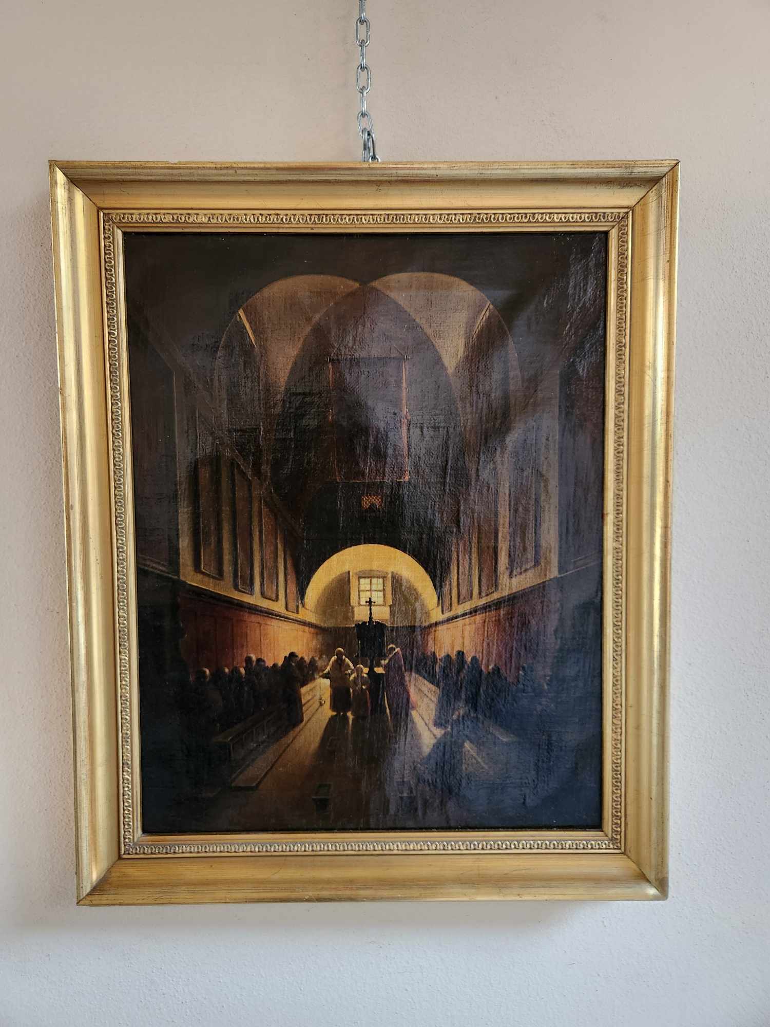 Dipinto antico interno chiesa - immagine 3