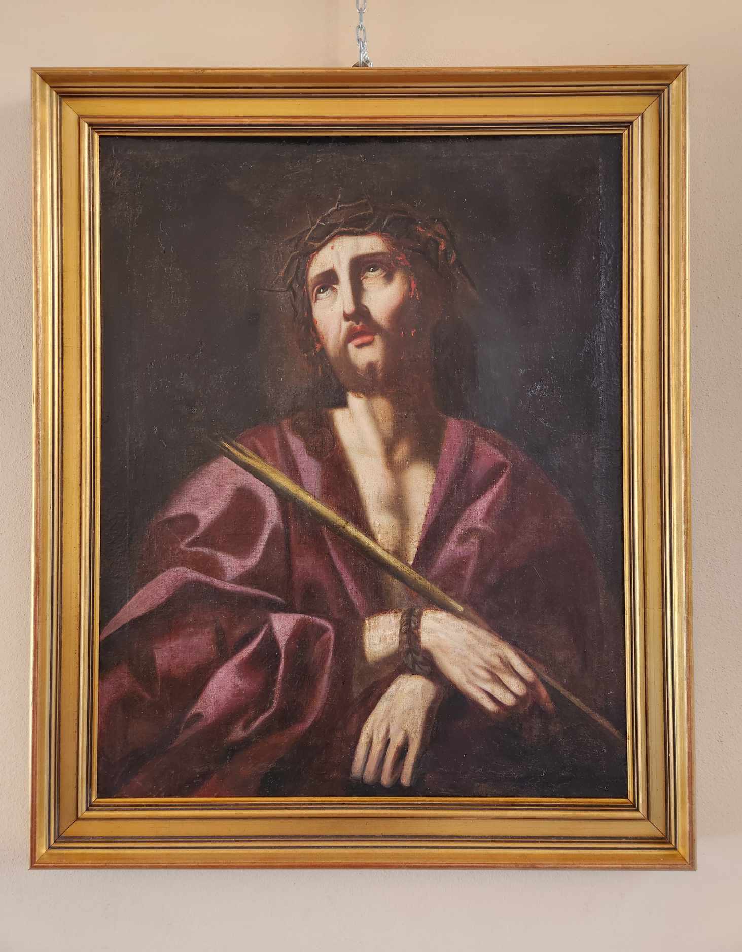 Dipinto antico raff cristo - immagine 7