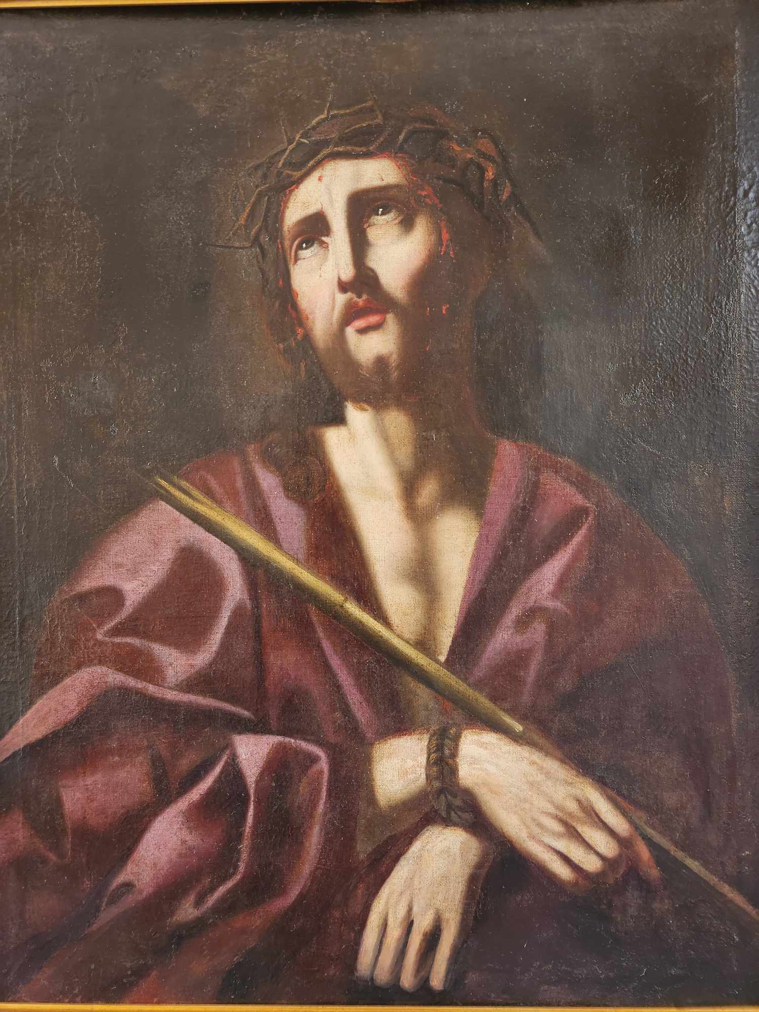 Dipinto antico raff cristo - immagine 6