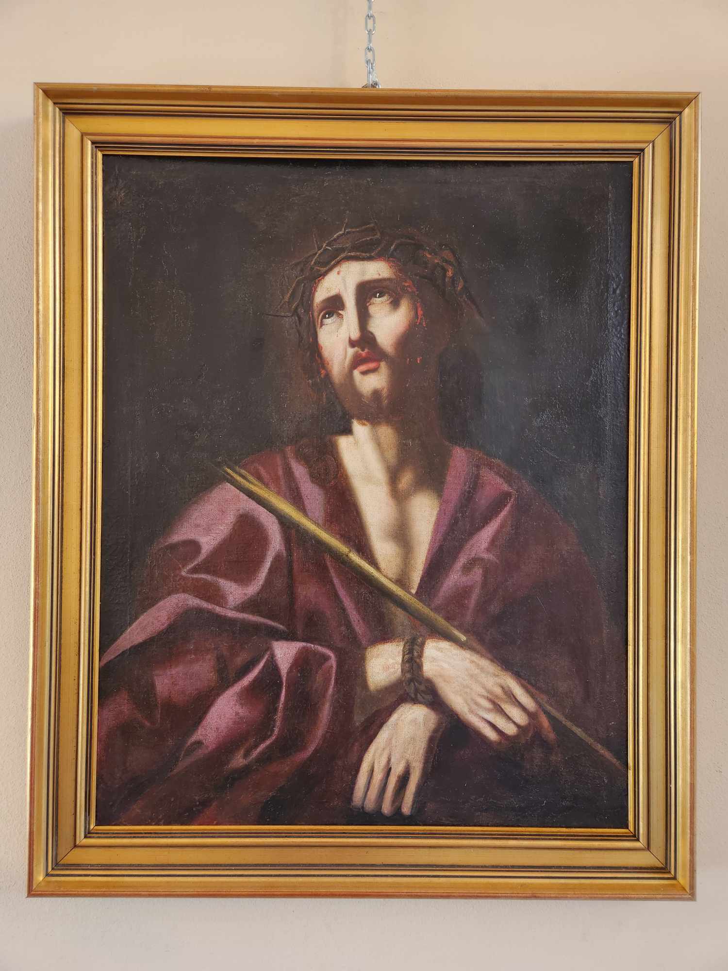 Dipinto antico raff cristo - immagine 5