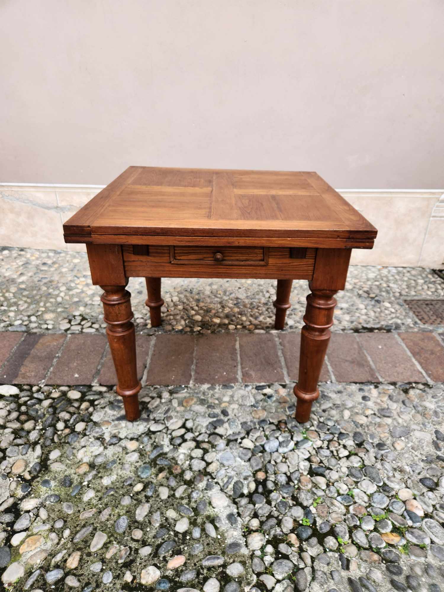 Tavolo antico a tiro - immagine 8