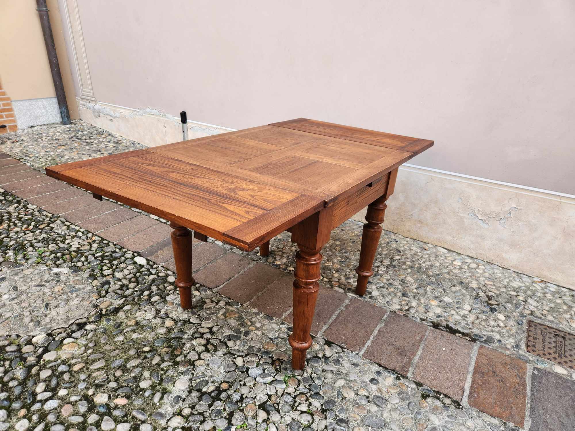 Tavolo antico a tiro - immagine 11