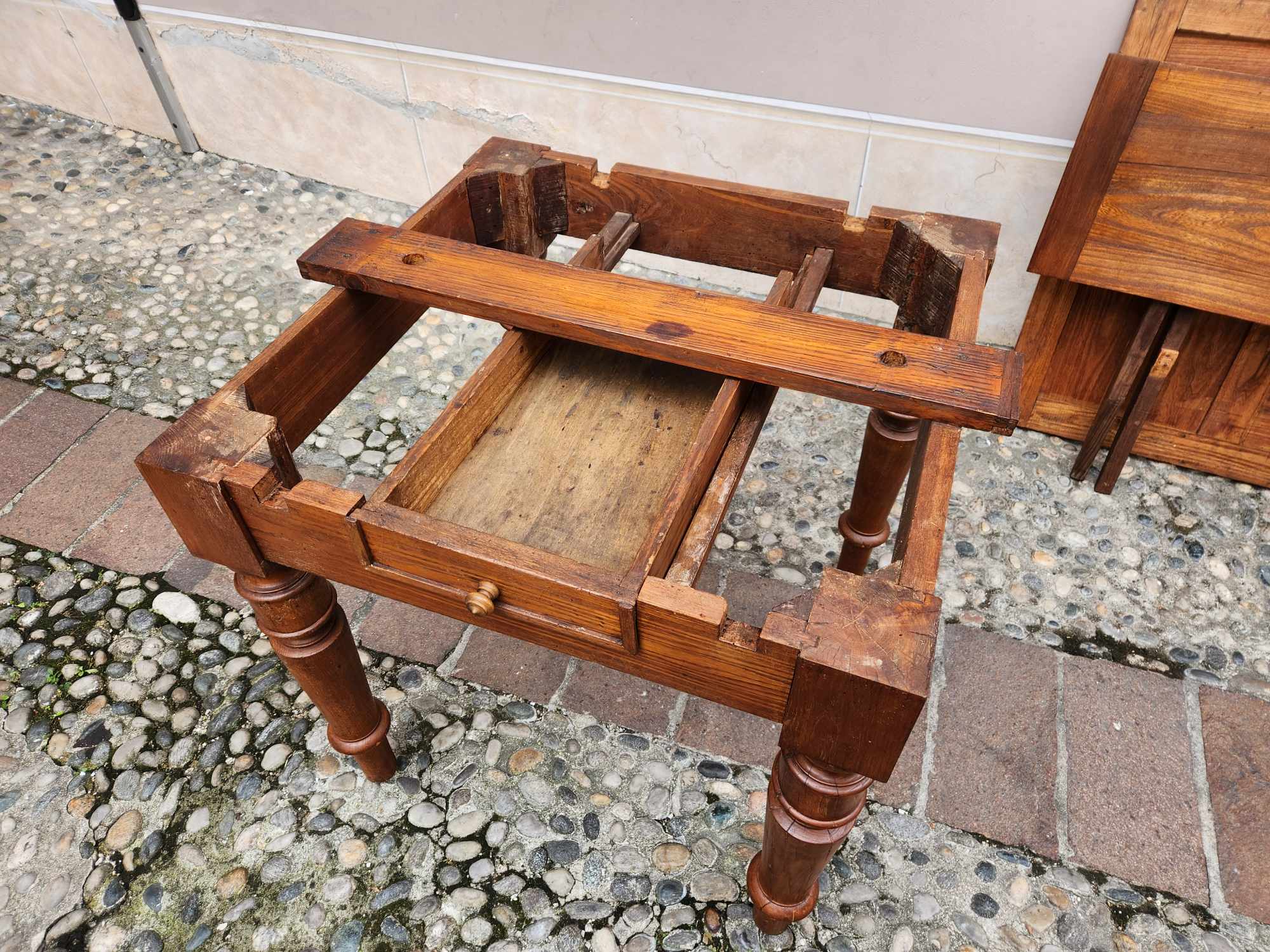 Tavolo antico a tiro - immagine 12