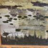 Dipinto epoca 900 fiume con barca - immagine 6