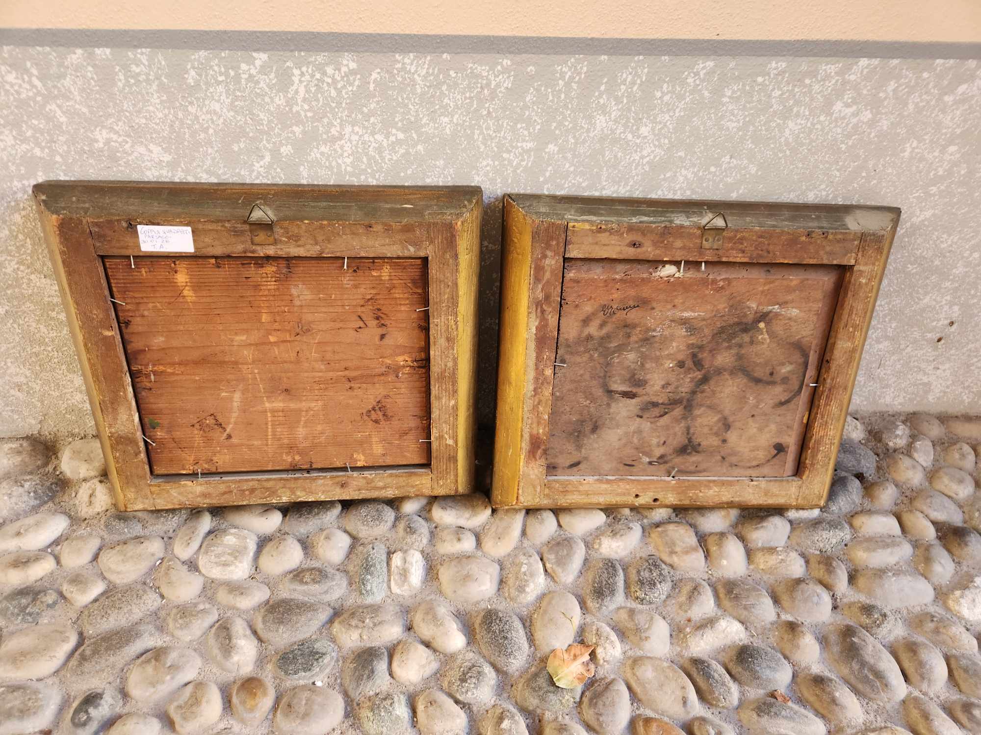 Coppia di quadretti raff. Paesaggi - immagine 9