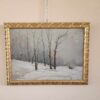 Dipinto epoca 900 nevicata - immagine 3