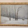 Dipinto epoca 900 nevicata - immagine 6