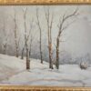 Dipinto epoca 900 nevicata - immagine 5