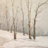 Dipinto epoca 900 nevicata - immagine 7
