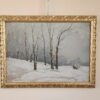 Dipinto epoca 900 nevicata - immagine 4