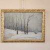Dipinto epoca 900 nevicata - immagine 10