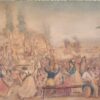 Acquarello antico epoca 900 - immagine 5