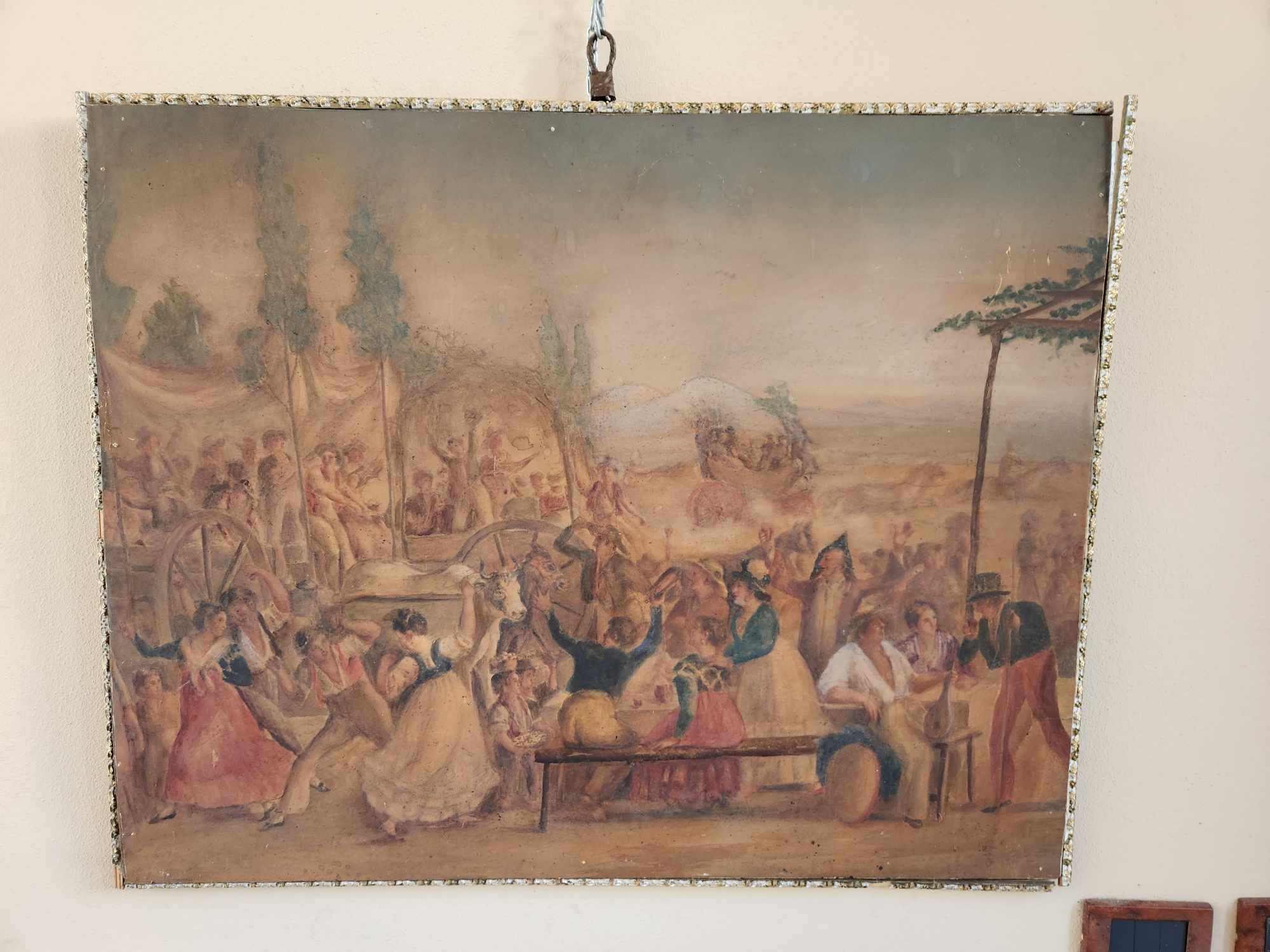 Acquarello antico epoca 900 - immagine 11