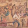 Acquarello antico epoca 900 - immagine 6