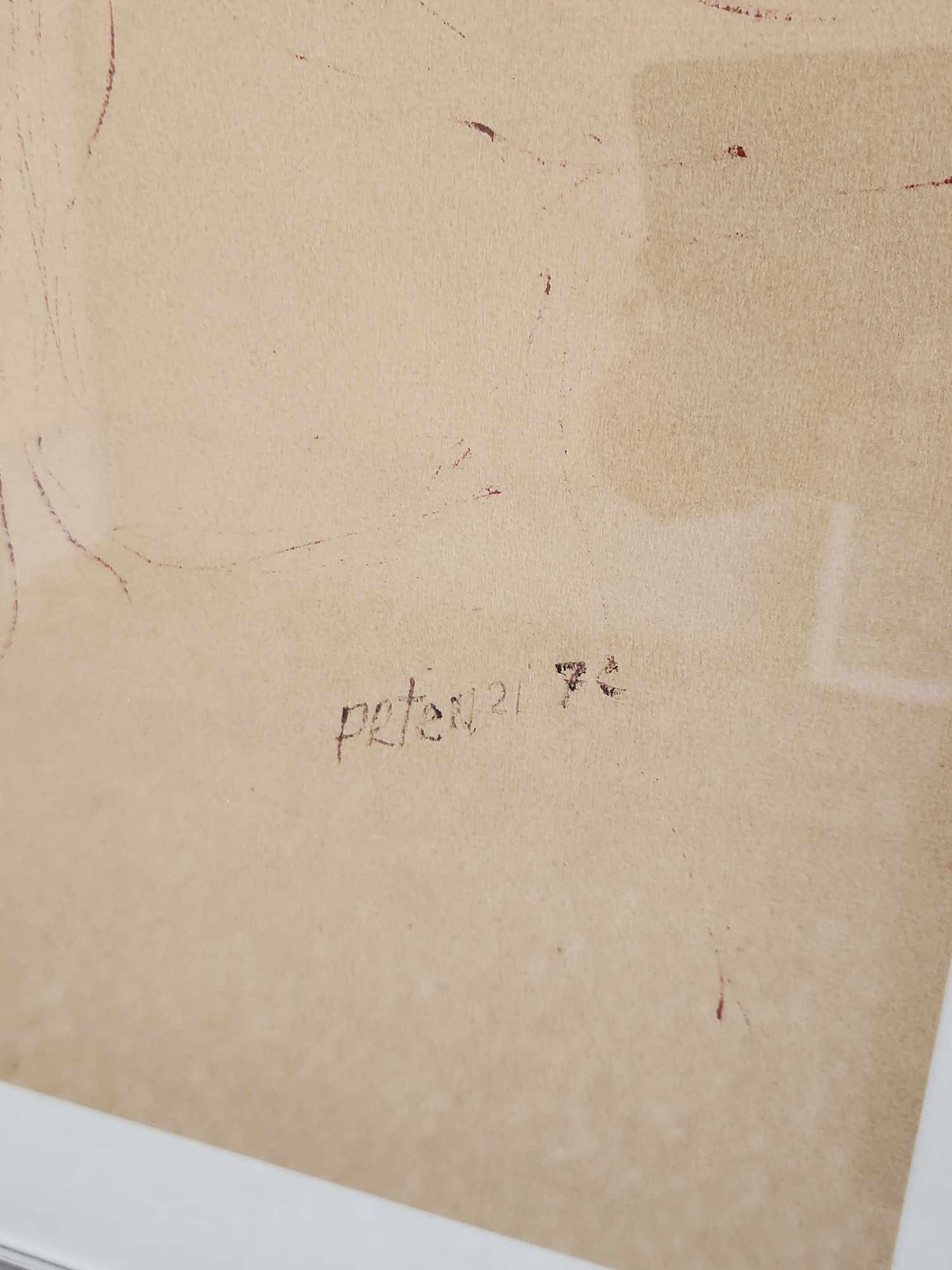 Quadro disegno epoca 900 - immagine 6