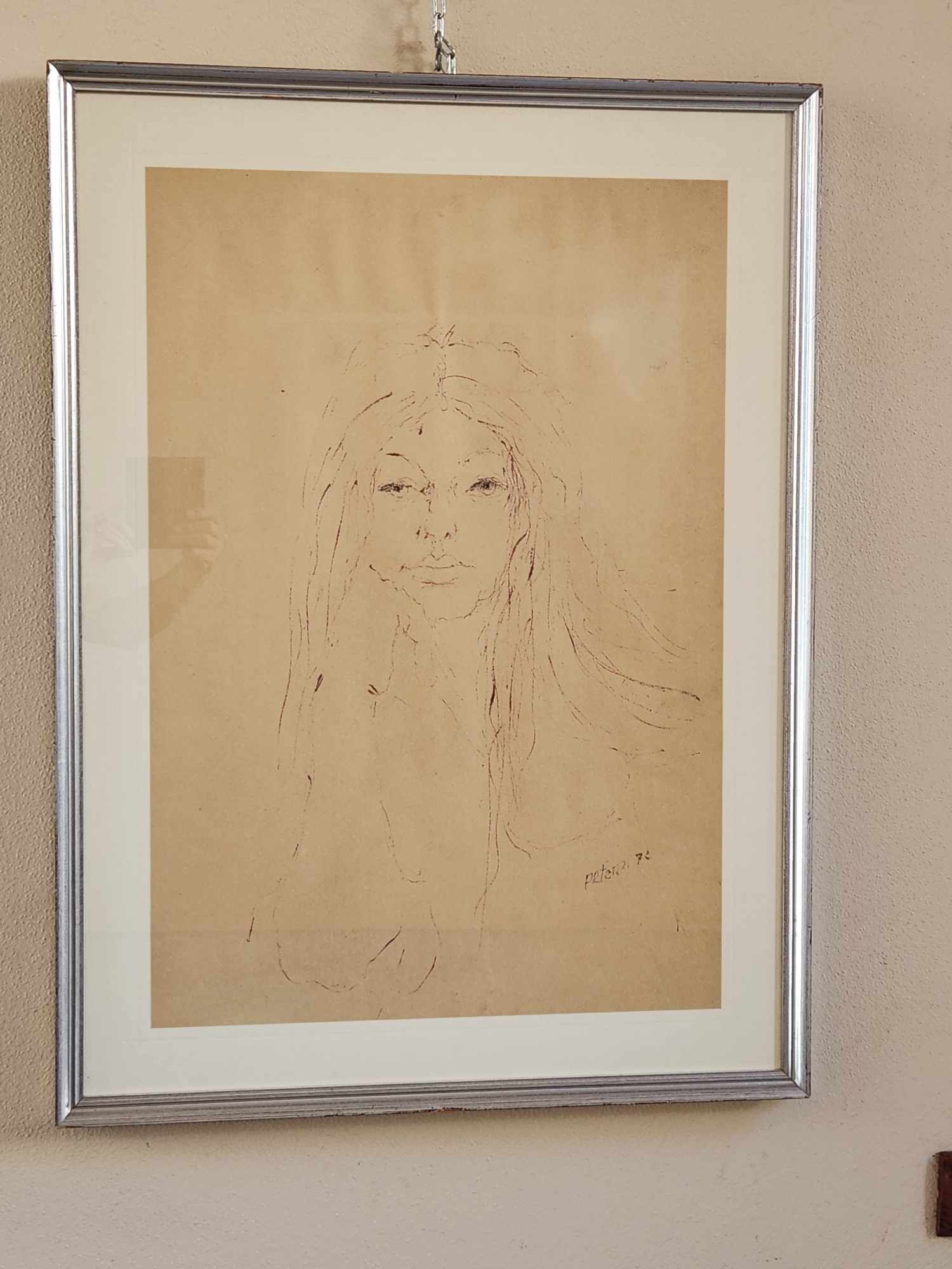 Quadro disegno epoca 900 - immagine 7