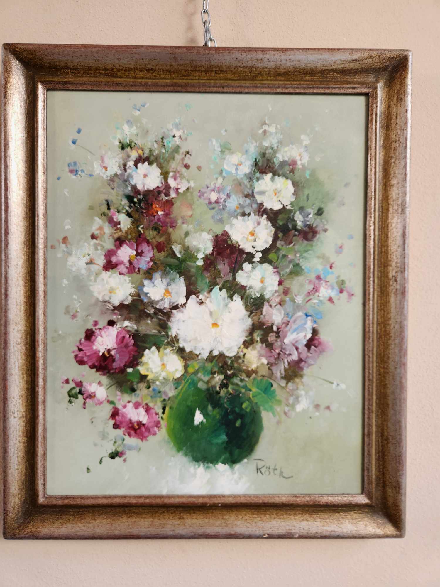 Quadro raff fiori - immagine 5