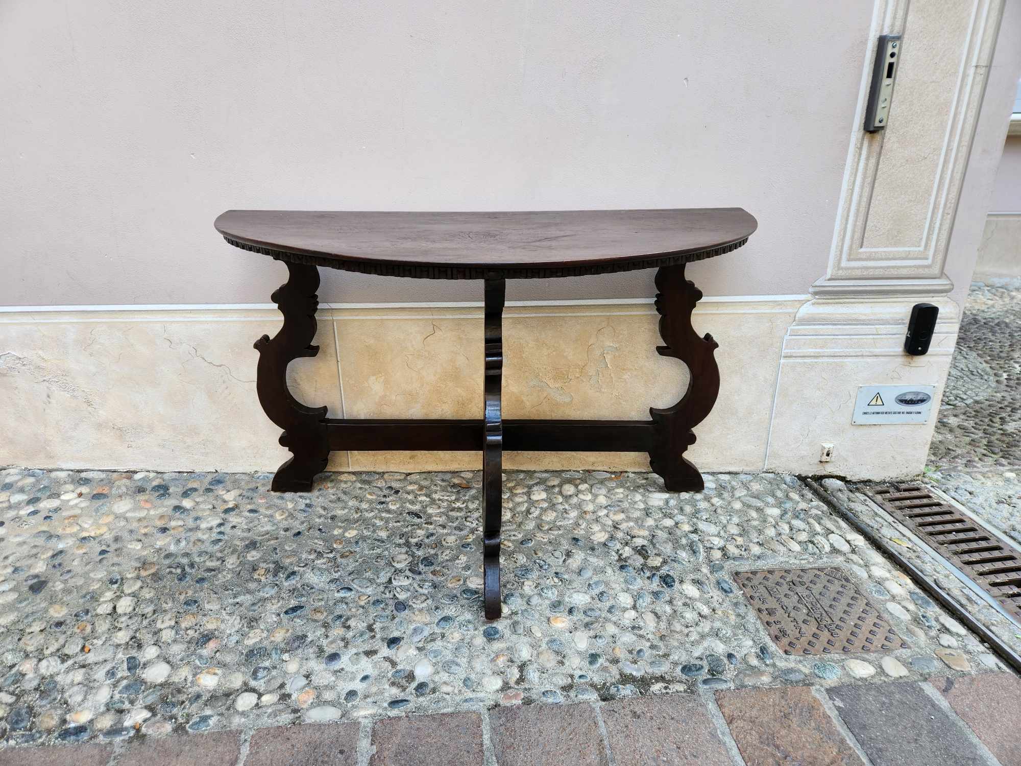 Consolle mezzaluna fratina - immagine 2