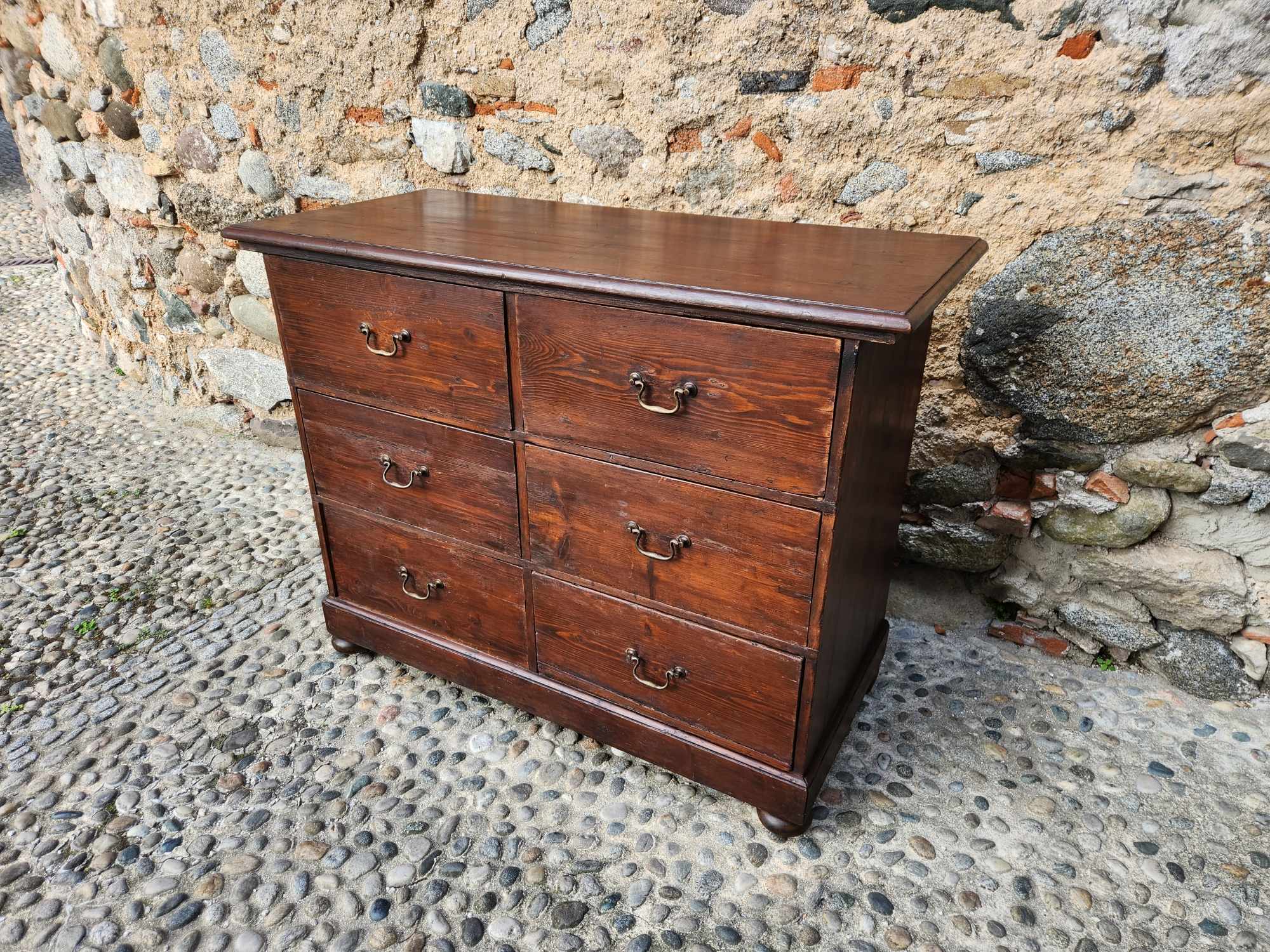 Casseiera rustica epoca 800/900 - immagine 6