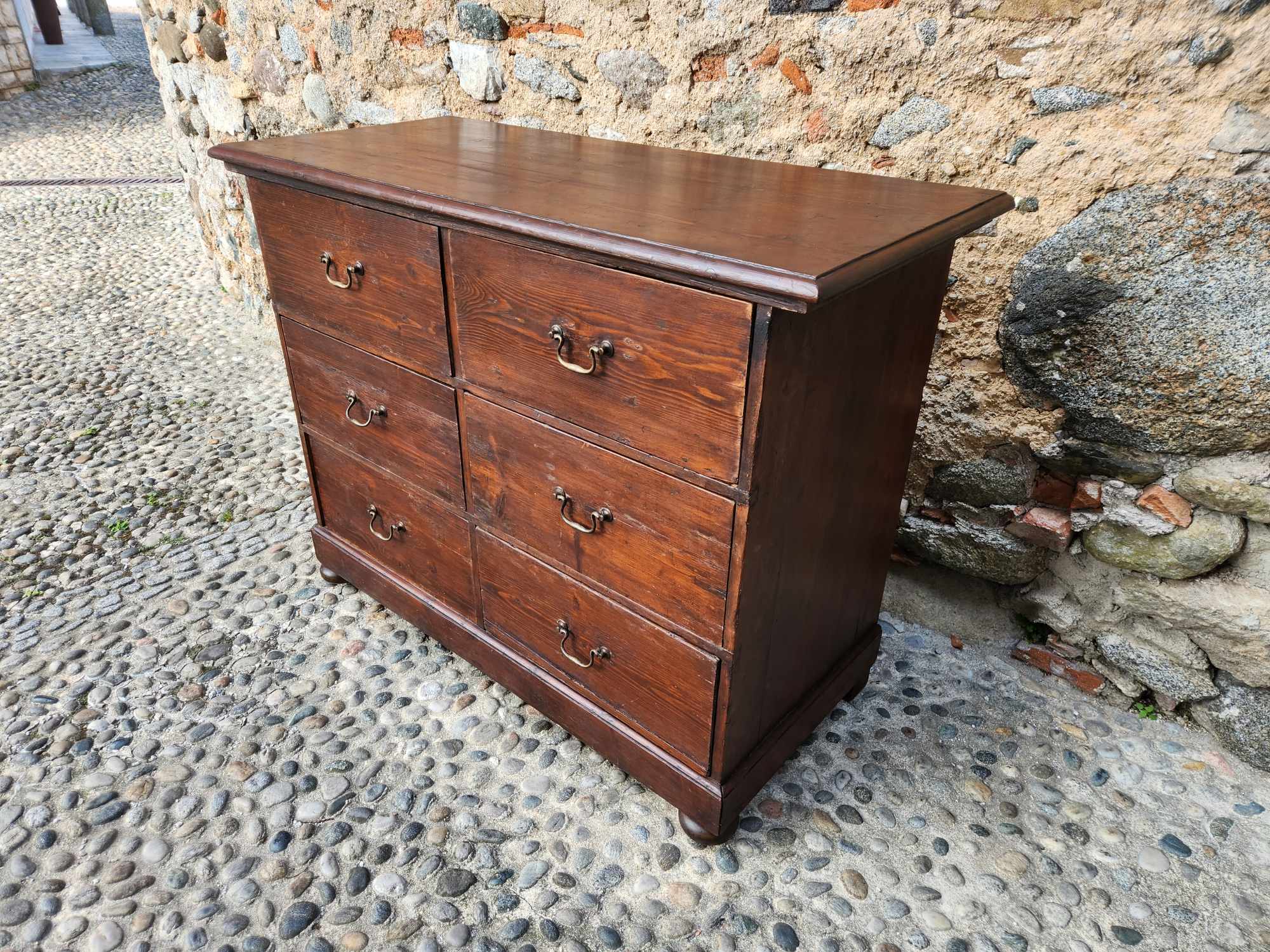 Casseiera rustica epoca 800/900 - immagine 4
