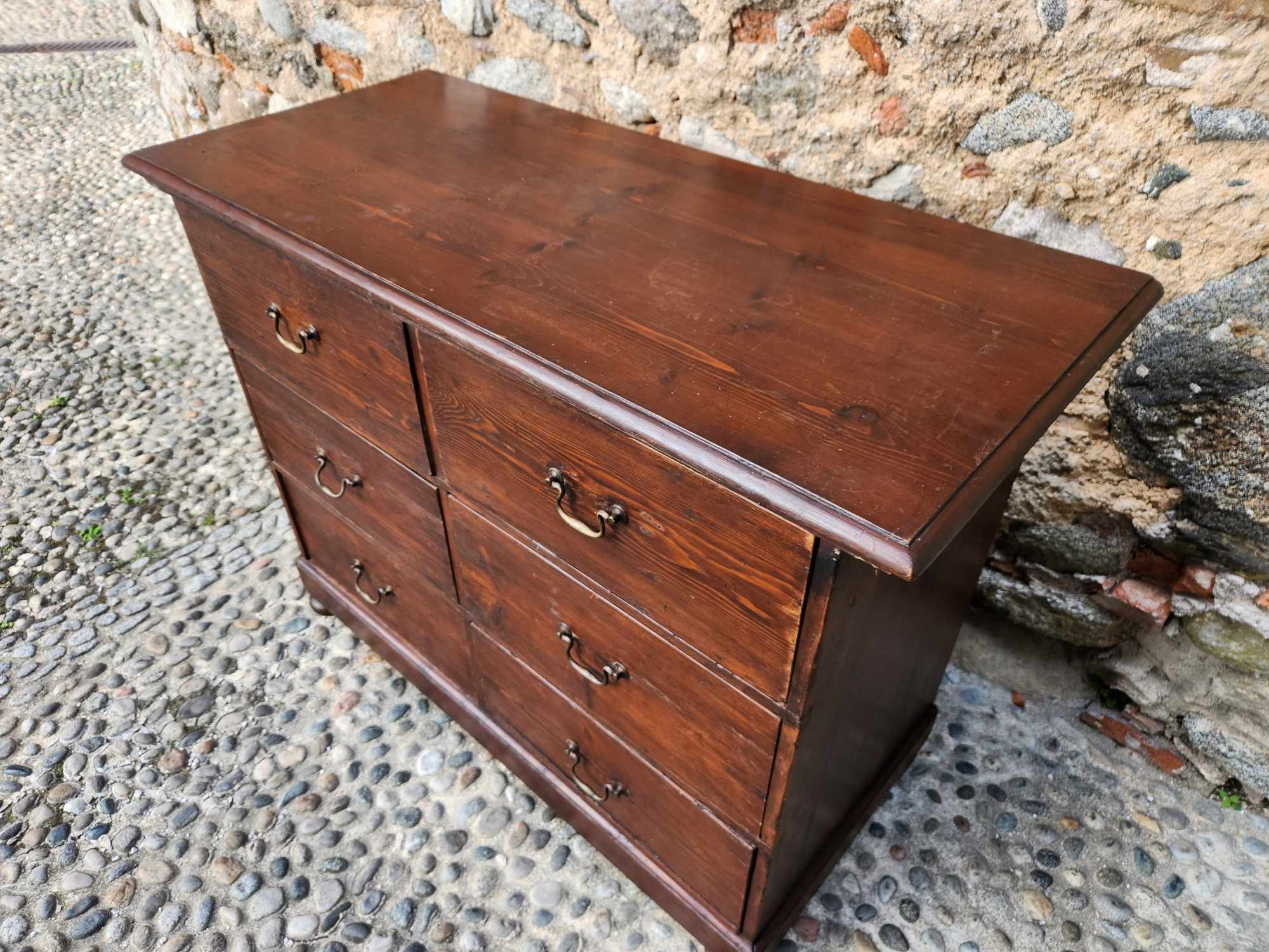 Casseiera rustica epoca 800/900 - immagine 8